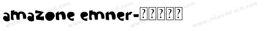 amazone emner字体转换